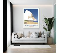 Loveyourlocation Roker And Seaburn, Sunderland Art Print by Dave Thompson -size A4 (21 x 29.7)