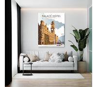 Loveyourlocation The Palace Hotel, Manchester Art Print by Dave Thompson -size A3 (29.7 x 42)