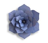 LOVI, 3D Wooden Flower in Lavender Blue 15 cm