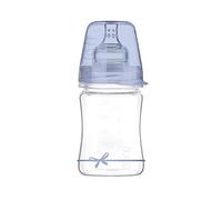 LOVI Anti-Colic Baby Feeding Glass Bottle with Dynamic Teat | 150 ml | Super Air Vent System | Protects The Sucking Reflex | Baby Shower Boy Collection