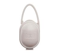 LOVI Baby Pacifier Holder | Portable Storage Box | Perfect for Travel | Universal and Practical | Beige