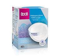 LOVI Disposable Nursing Breast Pads | Pack of 40 | Comfort of Wearing | Underwear Protection | Highly Breathable & Absorbent | White