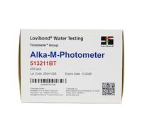 Lovibond - Alka-M-Photometer Tablets | Total Alkalinity Testing | Photometer Compatible | 250 Tablets | Suitable for Pools, Drinking Water, Industrial & Environmental Testing