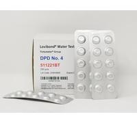 Lovibond - DPD 4 Comparator/Photometer Tablets | Measure Combined Chlorine Levels | For Swimming Pools, Spas, Industrial Water Systems | Compatible with Lovibond Devices, 250 Pack