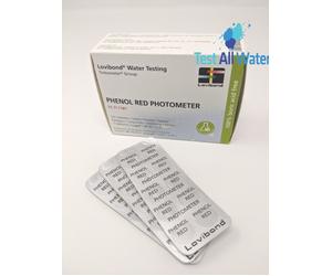 Lovibond Phenol Red Photometer 250 pH Tablets
