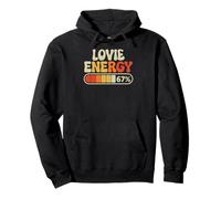 LOVIE Energy 67 Percent Retro Graphic for Mothers Day Pullover Hoodie