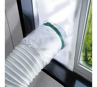 Loviga Air Conditioner Window Seal, Upgraded 100% Sealing Effect Air Conditioner Window Kit for Portable Air Conditioner and Tumble Dryer, 25x102~162cm Length Adjustable Waterproof