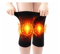 Lovii 1 pair of WarmRelief Magnetic Knee Support in Black Lovii Black