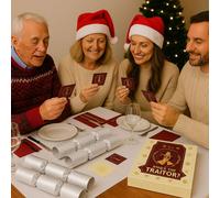 Lovii Who Is The Traitor? Christmas Cracker Game Set in Silver Lovii Silver