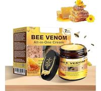 Lovilds Bee Venom All-in-One Cream,Bee Venom Skin Treatment Cream,Anti-Wrinkle & Skin Healing Solution for Eczema,Bee Venom Repair Cream,Multi-action Skincare Creams,for All Skin Types (1 pcs)