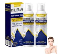 Lovilds ChillErase Bump Renewal Spray, Professional Herbs Hautspray, Natural Ingredients for Skin Tags, for All Skin Types (2 Bottle)