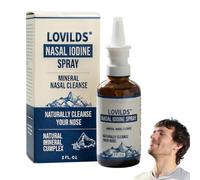 LOVILDS lodine Nasal Spray, Nasal Iodine Spray Cleanses & Refreshes Your Nasal Passages (1)