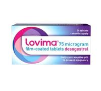 Lovima 75mcg 28 Pack