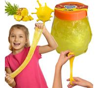 Lovin Slime - Pineapple 70ml, Fidget Toys Stretchy Anti-Stress - Perfect for Kids Party Bags Fillers - Fun and Relaxing Playtime Activity