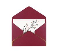 Loving Bird Thank You Card Envelope 4x6 Inch Wedding Baby Shower Thank You Bride Shower Business Birthday.