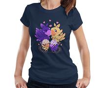 Loving Chocobo Family Final Fantasy Women's T-Shirt