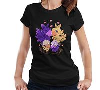Loving Chocobo Family Final Fantasy Women's T-Shirt