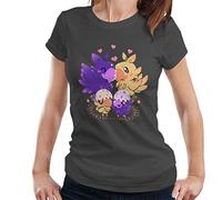 Loving Chocobo Family Final Fantasy Women's T-Shirt