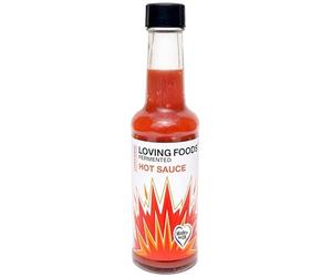 Loving Foods *Certified Organic* Hot Sauce (150ml) Raw, Unpasteurised & Bursting with Beneficial Live Bacteria
