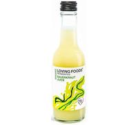 Loving Foods *Organic & Made in the UK* Classic Sauerkraut Juice (250ml) Raw, Unpasteurised & Bursting with Beneficial Live Bacteria (6 x Bottles)