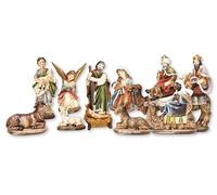 Loving Jesus Christmas NATIVITY SET 11 Figures 2 3/4" Resin Nativity Scene 7.5 cm