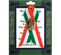 Loving Jesus St.Patrick's Day Ribbon/St Patrick's Brooch