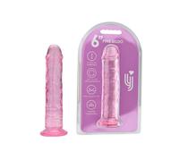 Loving Joy 6 Inch Suction Cup Dildo Pink