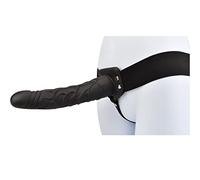 Loving Joy 9 Inch Hollow Strap On Black
