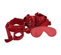 Loving Joy Beginner's Bondage Kit Red (8 Piece)