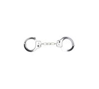 Loving Joy Bound to Play Heavy Duty Metal Handcuffs in Silver Loving Joy Silver