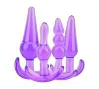 Loving Joy Butt Plug Training Kit Purple