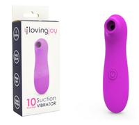 Loving Joy Clitoral Orgasm Stimulator Mini Massager 10 Function Suction Vibrator