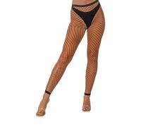 Loving Joy Women's Industrial Net Footless Tights in Black Loving Joy Black One Size