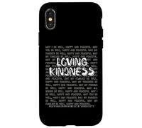 Loving Kindness Meditation Yoga Mindful Metta Wish Blessing Case for iPhone X/XS