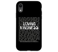 Loving Kindness Meditation Yoga Mindful Metta Wish Blessing Case for iPhone XR