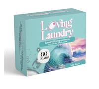 LOVING LAUNDRY LOVING LAUNDRY Laundry Detergent Sheets - Clean and Safe Ingredients - Ultra Concentrated Stain Resistant Enzymes - (80 Loads) - Salt Waves Scent