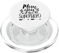Loving Mom You Are My Superhero Mother's Day Novelty Item PopSockets PopGrip for MagSafe