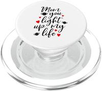 Loving Mom You Light Up My Life Mother's Day Novelty Item PopSockets PopGrip for MagSafe