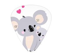 Loving Mother Koala Guitar Pick 12 Packs Guitar Plectrums Includes Thin Medium Heavy Gauges