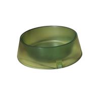 Loving Pet Non Spill No Tip Dog and Cat Food Water Bowl Translucent Transparent Design for Feeding and Hydration (One Size)