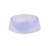 Loving Pet Non Spill No Tip Dog and Cat Food Water Bowl Translucent Transparent Design for Feeding and Hydration (One Size)
