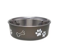 Loving Pets Bella Dog Bowls - Espresso - Large