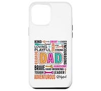 Loving Playful Strong Devoted Dad Brave Leader Case for iPhone 12 Pro Max