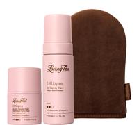 Loving Tan 2HR Express Tan Mousse & 2HR Express Face Tanning Serum & Deluxe Applicator Mitt (Dark)