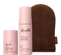 Loving Tan 2HR Express Tan Mousse & 2HR Express Face Tanning Serum & Deluxe Applicator Mitt (Medium)