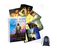 Loving Words From Jesus Oracle Cards,with bag,Firend Game,Fortune Telling Toys