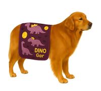 LovinPet Dog Anxiety Vest, Calming Belly Wrap for Dogs, Adjustable Anxiety Coat Jacket, Anti Lick Abdominal Cover, Pressure Wrap & Cone Alternative, Helps During Thunderstorms & Fireworks, Purple