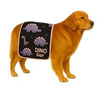 LovinPet Dog Anxiety Vest, Calming Belly Wrap for Dogs, Adjustable Anxiety Coat Jacket, Anti Lick Abdominal Cover, Pressure Wrap & Cone Alternative, Helps During Thunderstorms & Fireworks, Black Pink