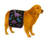 LovinPet Dog Anxiety Vest, Calming Belly Wrap for Dogs, Adjustable Anxiety Coat Jacket, Anti Lick Abdominal Cover, Pressure Wrap & Cone Alternative, Helps During Thunderstorms & Fireworks, Black