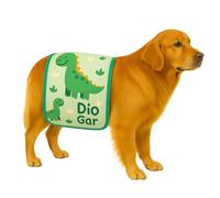 LovinPet Dog Anxiety Vest, Calming Belly Wrap for Dogs, Adjustable Anxiety Coat Jacket, Anti Lick Abdominal Cover, Pressure Wrap & Cone Alternative, Helps During Thunderstorms & Fireworks, Green